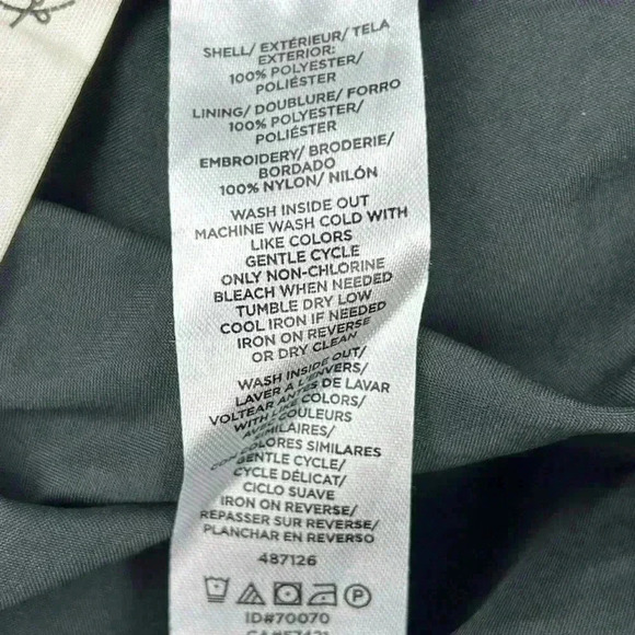 Ann Taylor Sequined Tulle Midi Skirt Black/Gray Silver Size M Party Cocktail - Picture 7 of 10